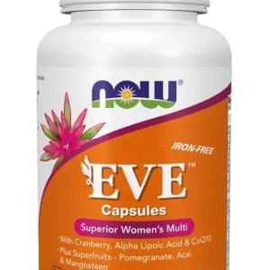 Eve Women's Multiple Vitamin, Iron free - 120 Veg Capsules